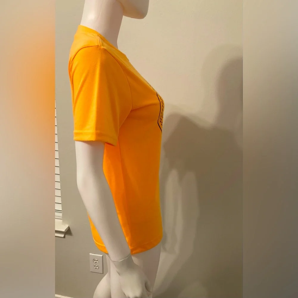 Converse Neon Orange Chuck Taylor-converse T-shirt SZ - L 12-13 yrs